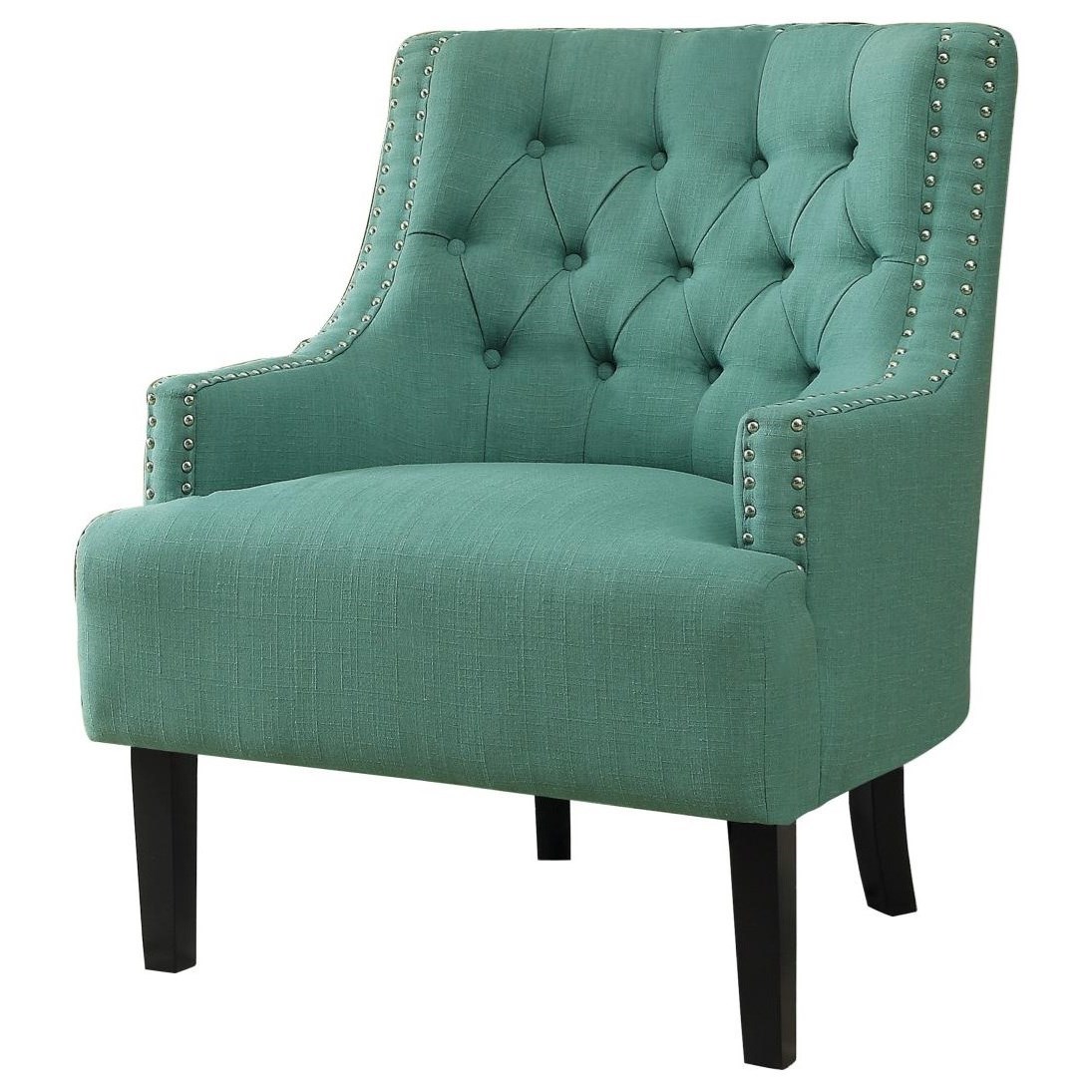 Homelegance Charisma 1194TL Transitional Accent Chair with Nail Head